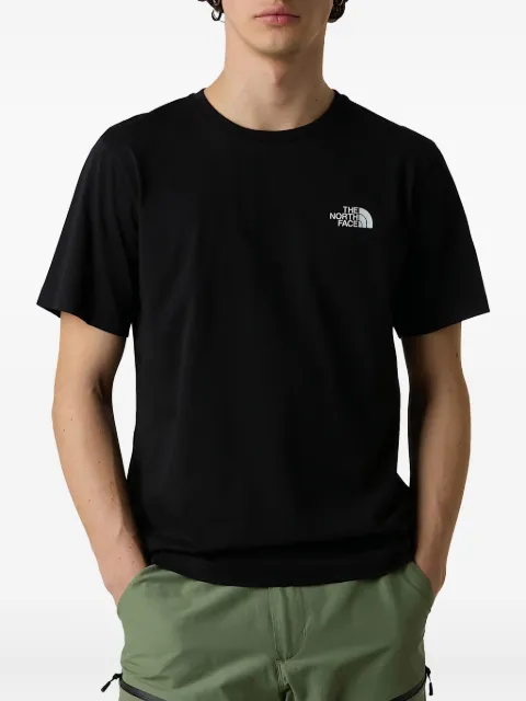 The North Face logo-print short-sleeve T-shirt Black NF0A8E75097