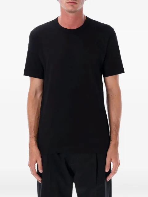 Comme Des Garçons Shirt logo-lettering T-shirt Black FZT0040511