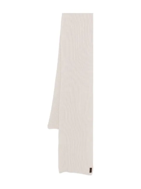 Paul & Shark ribbed-knit scarf Neutrals 15317065