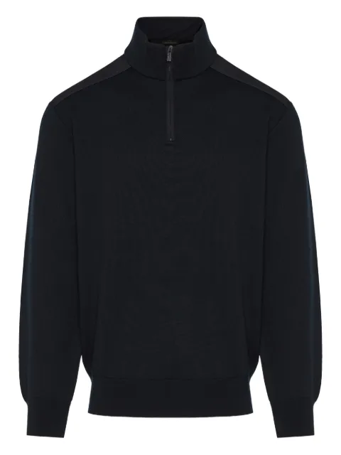 Paul & Shark half-zip sweater Black 15311131
