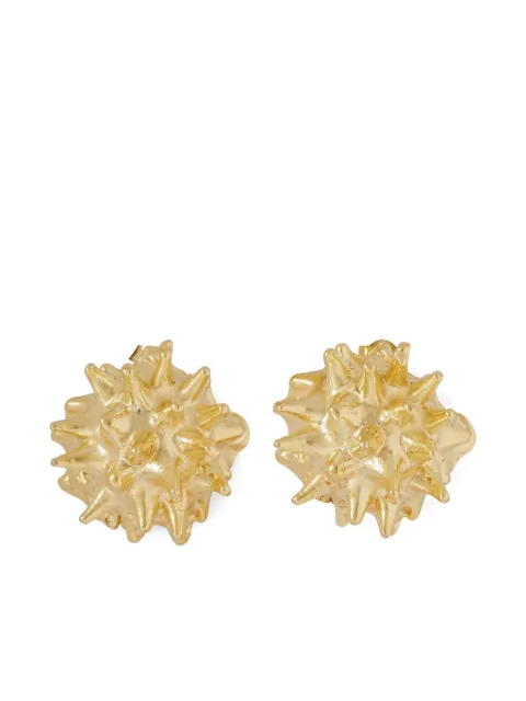 YSSO Sea Urchin earrings Gold 1ESEAG