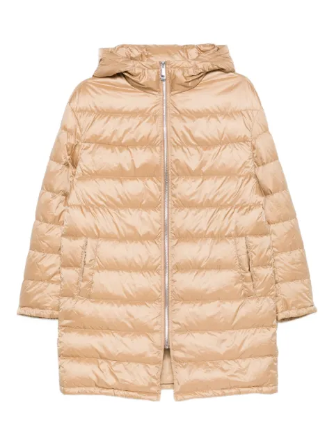 Liska hooded quilted jacket Neutrals HSWX52281