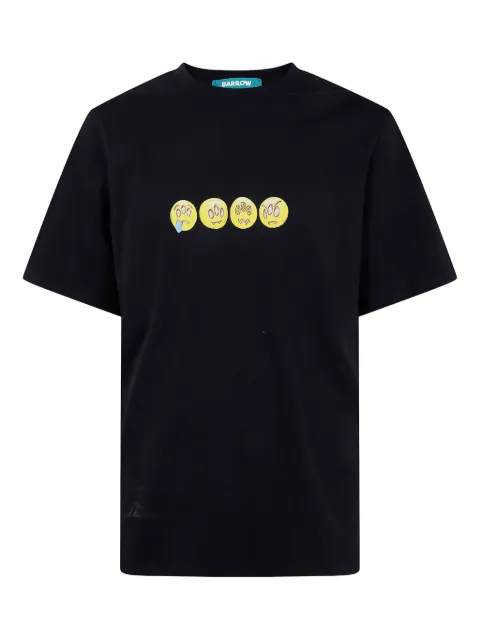 BARROW cotton t-shirt Black F5BWUATH085