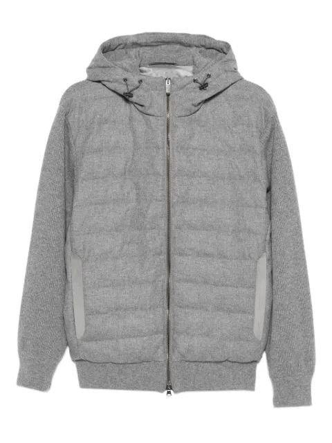 Paul & Shark hooded zip-fastening sweater Grey 15311276