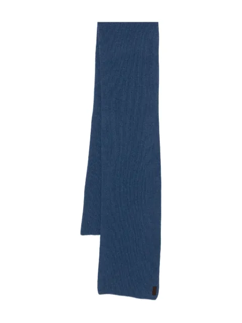 Paul & Shark ribbed-knit scarf Blue 15317065