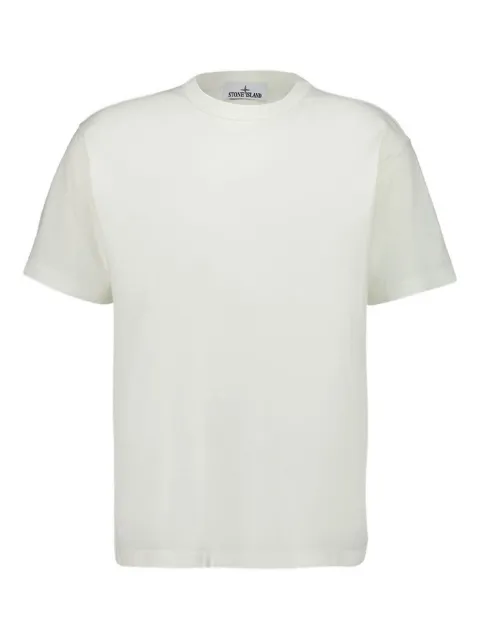Stone Island crew-neck short-sleeve T-shirt White K2S152100035S0050