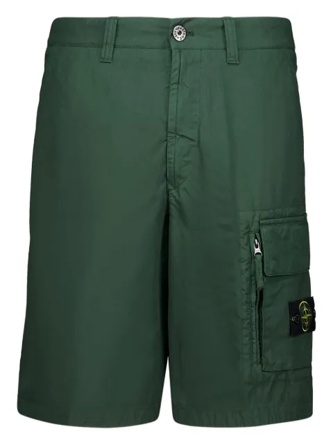Stone Island cargo bermuda shorts Green K2S15L100003S0179