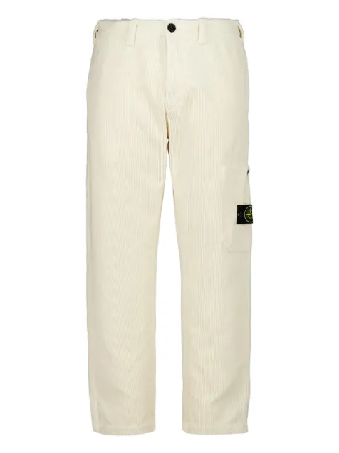 Stone Island Compass-badge trousers Neutrals K2S153100039S0212