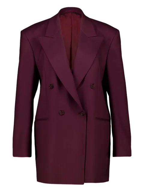 PAULA Betania double-breasted blazer Purple BETANIA