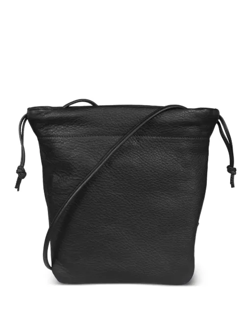 Il Bisonte drawstring leather cross body bag Black BBU029PV0048