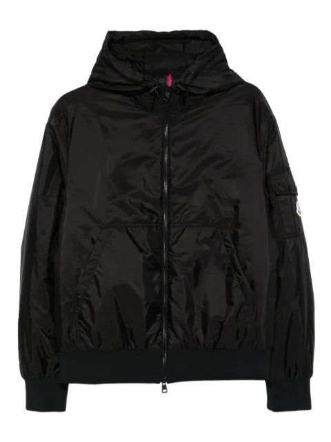 Moncler Poiliot hooded zip-front jacket Black K20911A00161539ZD