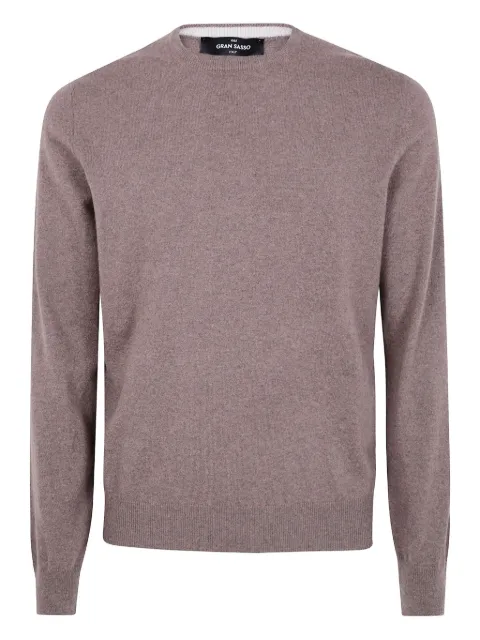 Gran Sasso crew-neck sweater Brown 5516715590