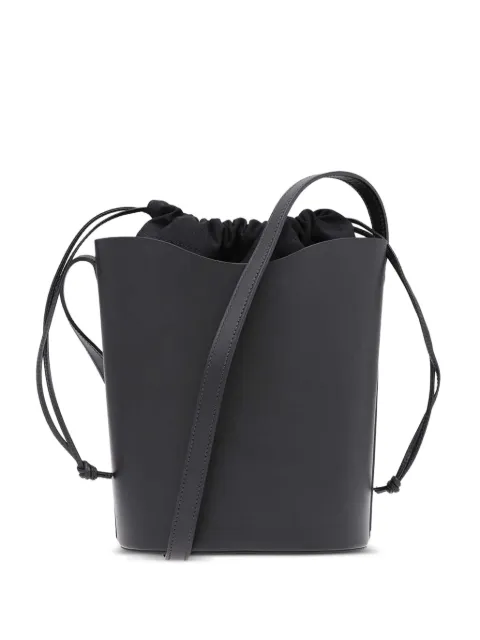 Il Bisonte drawstring bucket bag Black BBU025PV0041