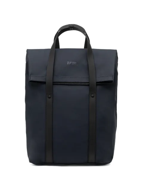 Rains foldover-top backpack Blue 12940