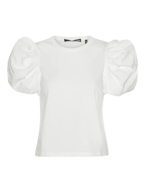ROTATE BIRGER CHRISTENSEN puff-sleeve T-shirt White 114721400
