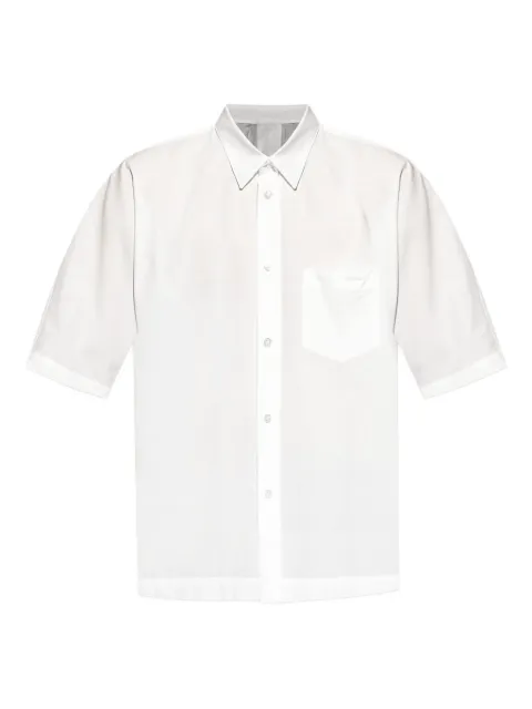 Homme Plissé Issey Miyake short-sleeve pocket shirt White HP58FJ351