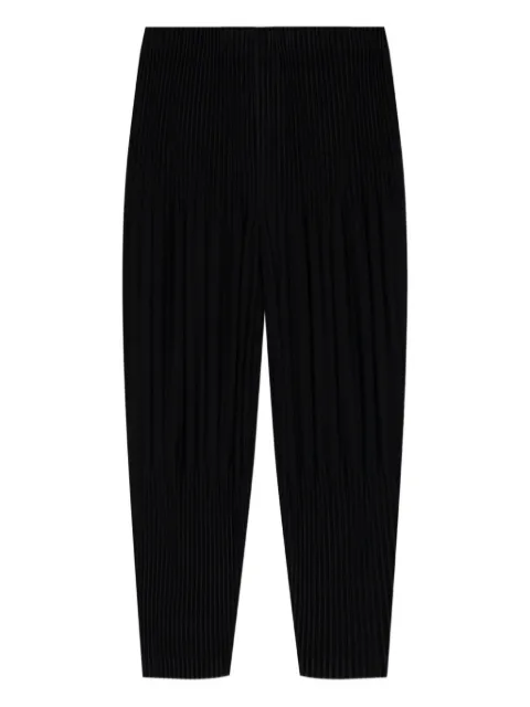 Homme Plissé Issey Miyake pleated trousers Black HP58JF551