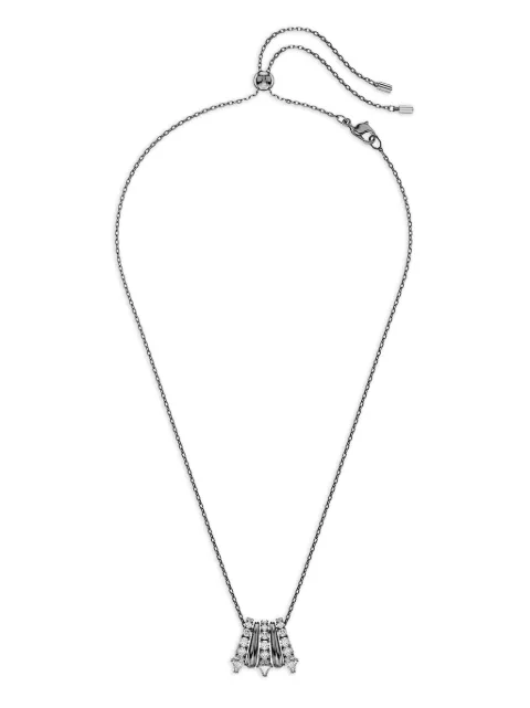 Swarovski Sublima triangle crystal pendant necklace Silver 5735225