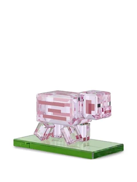 Swarovski Minecraft Pig ornament Pink 5701273