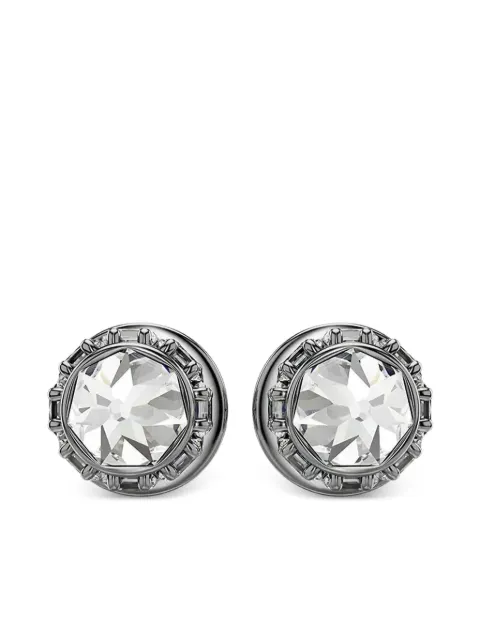 Swarovski crystal embellished earrings Silver 5723185