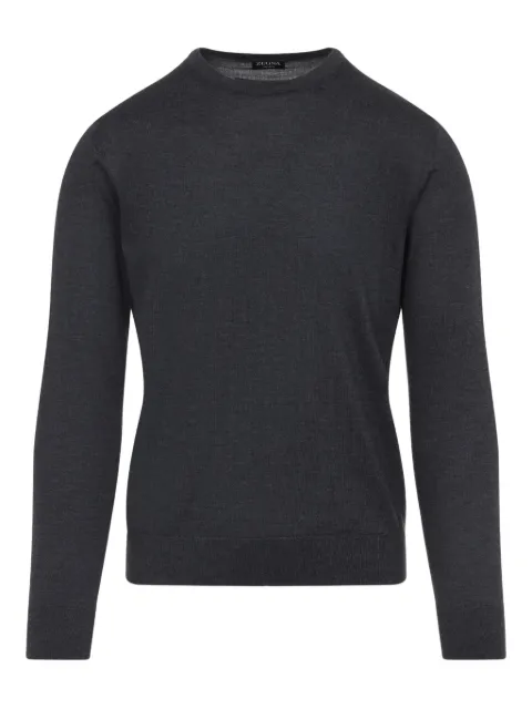 Zegna cashmere crew-neck sweater Grey UGJ00A2110