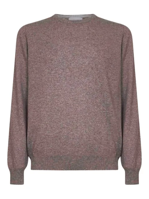 D4.0 ribbed crew-neck sweater Brown 551671969