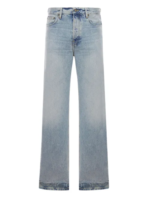 Haikure distressed-hem five-pocket jeans HEM03260DF106L0891
