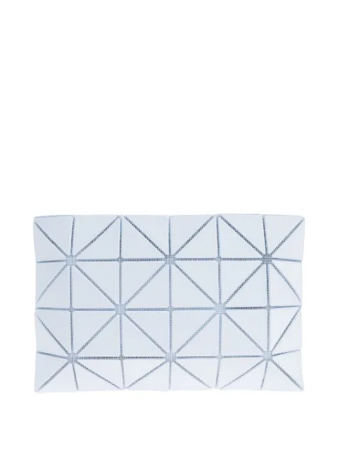 Bao Bao Issey Miyake geometric-pattern clutch bag Blue BB58AG605