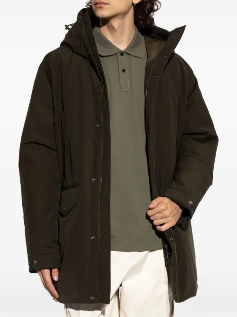 Moncler Livradois hooded flap-pocket coat Green K20911C000075983X