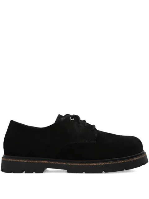 Birkenstock Highwood lace-up suede Derby shoes Black 1030209