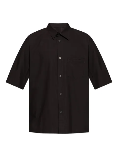 Homme Plissé Issey Miyake short-sleeve pocket shirt Black HP58FJ351