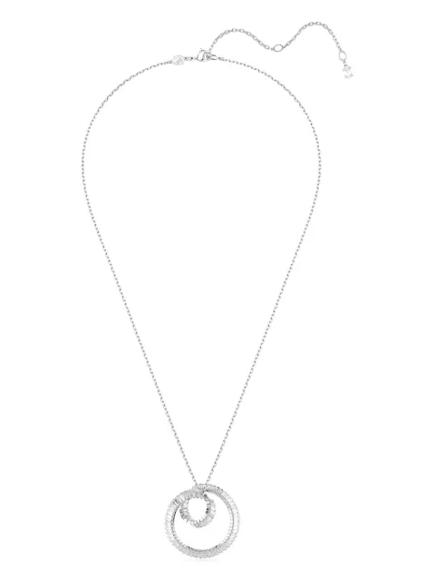 Swarovski Matrix circle-pendant necklace Silver 5727114