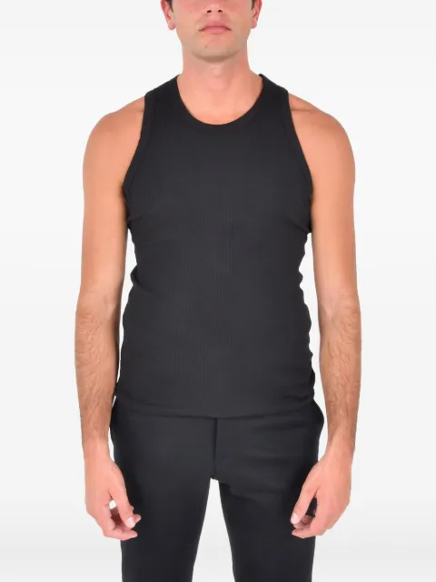 James Perse La Skate ribbed tank top Black MNL3633