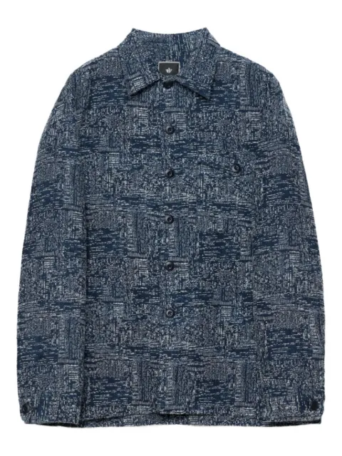 Maharishi buttoned cotton shirt Blue 6235