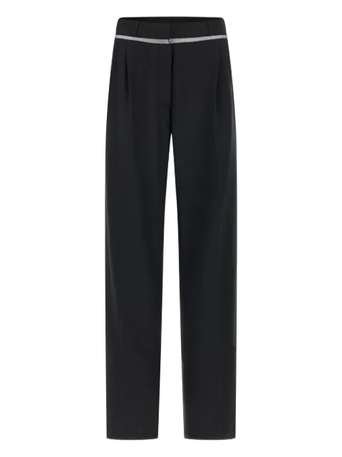 Nensi Dojaka pleated trousers Black NDSS25TRS065BLACK