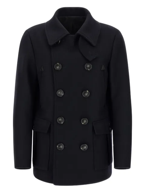 DSQUARED2 double-breasted wool coat Black S74AA0323S53003