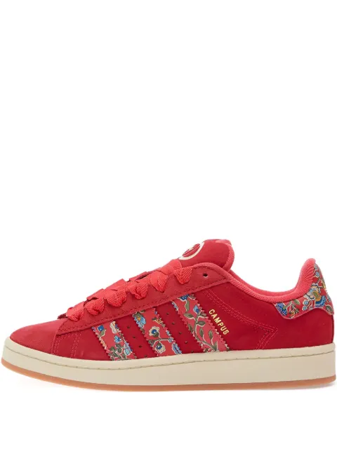 adidas x Liberty London Campus 00s floral-pattern low-top sneakers Red JS1330