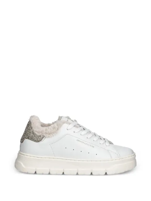 Crime London Storm glitter-embellishment sneakers White 21950AA7