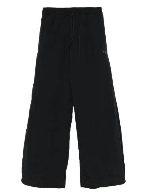 Y-3 drawstring wide-leg sweatpants Black KC8369