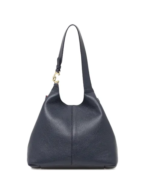 Coccinelle C-Easy logo charm tote bag Blue E1SHA110201
