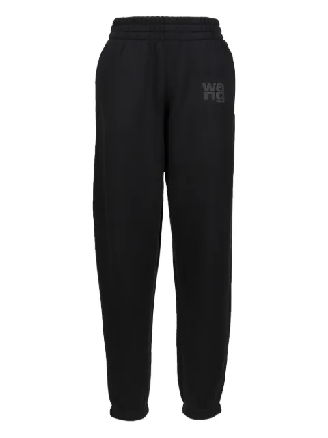 Alexander Wang elastic-waistband logo trousers Black 4CC3244399