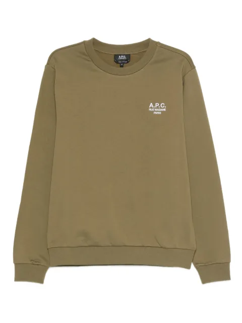 A.P.C. Standard Rue Madame cotton sweatshirt Green COHBVM27913