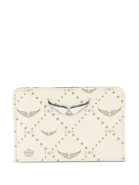Zadig&Voltaire ZV Pass monogram card case Neutrals LWSG03645100