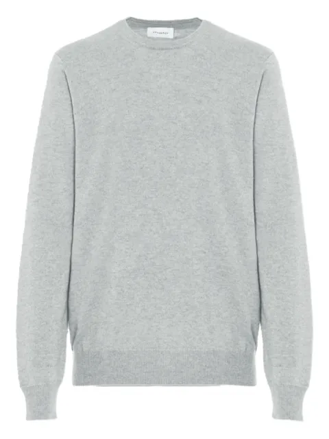 Malo round-neck cashmere sweater Grey UXA384F1K02E3003