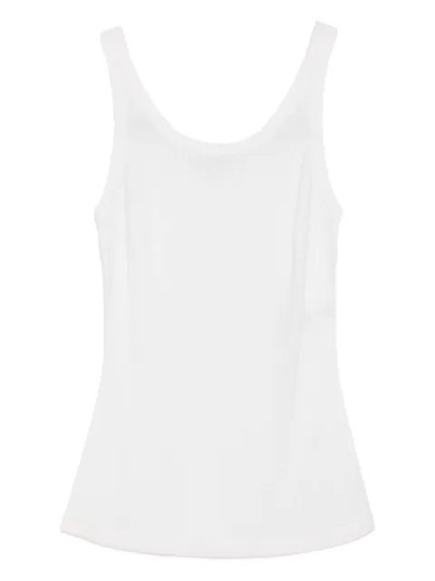 Elisabetta Franchi scoop-neck tank top Neutrals TK58S56E2