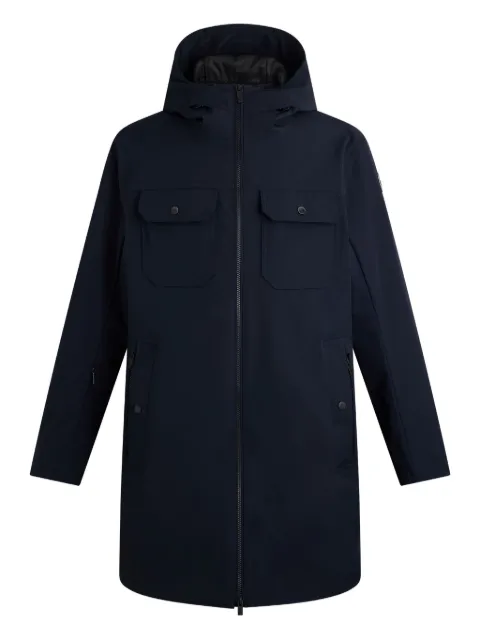 Fusalp hooded zip-fastening parka Blue 25HI2015