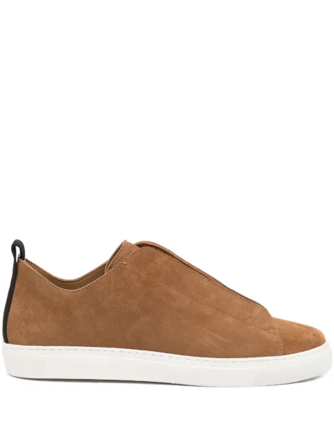 James Perse Solstice suede sneakers Brown SMCAS8210