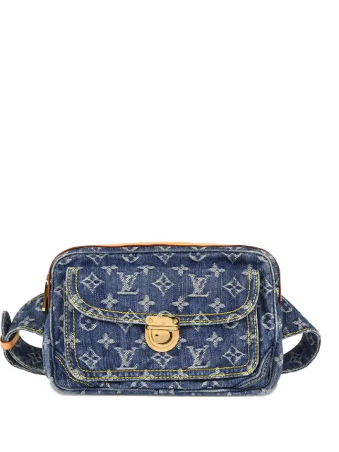 Louis Vuitton Pre-Owned 2007 monogram denim bag Blue 195526