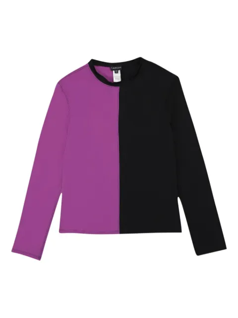 Callipygian long sleeve T-shirt Purple 95CPN1057