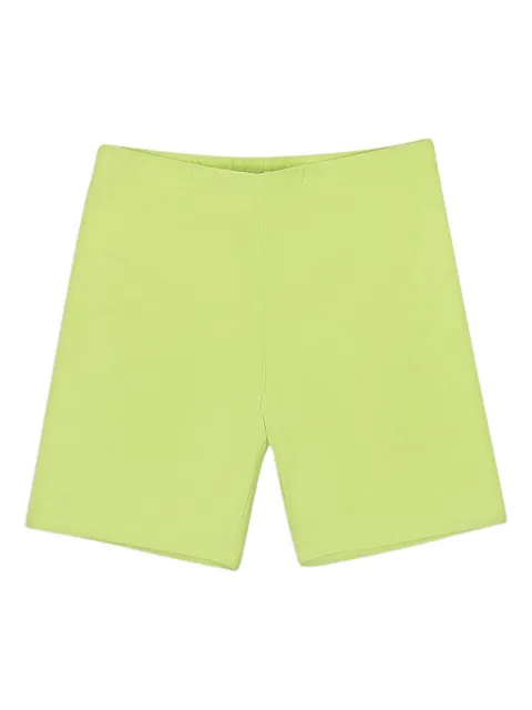 Callipygian elasticated biker shorts Yellow 95CPN1004